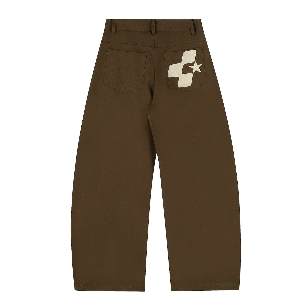 Scarf Plus | Textured Wide-Bottomed Joggers - OMYGOODS