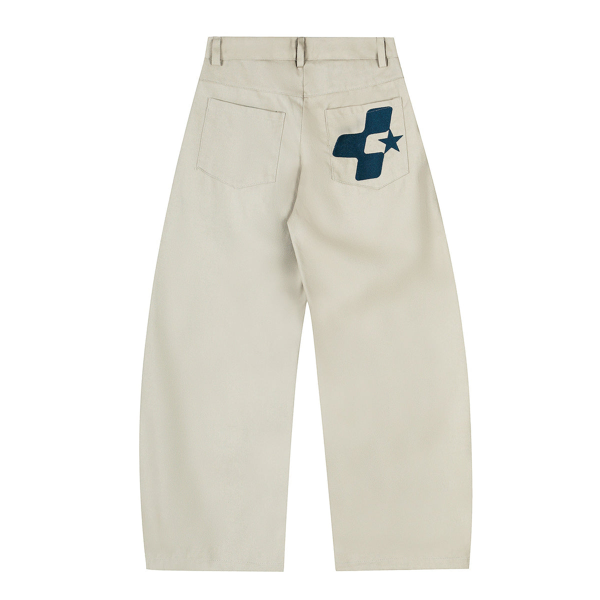 Scarf Plus | Textured Wide-Bottomed Joggers - OMYGOODS