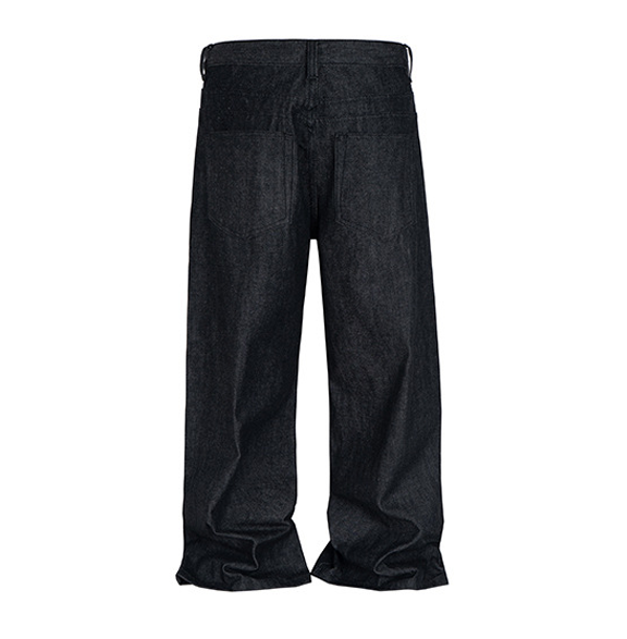 Scimitar 3D Baggy Original Denim Straight Jeans - OMYGOODS