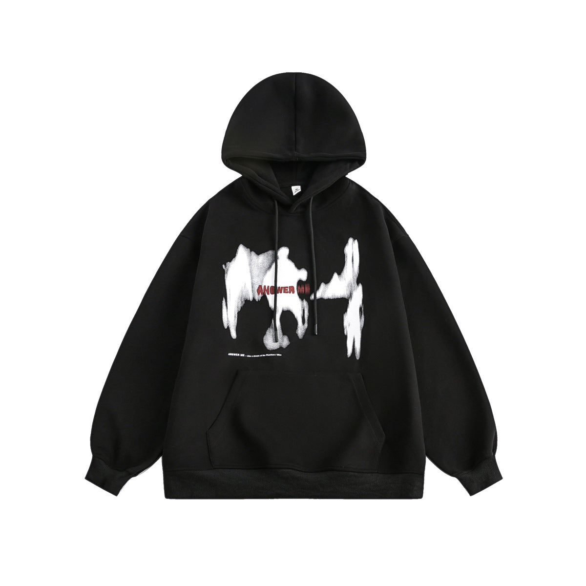 Shadow Wave | Y2K Inspired Graphic Hoodie - OMYGOODS