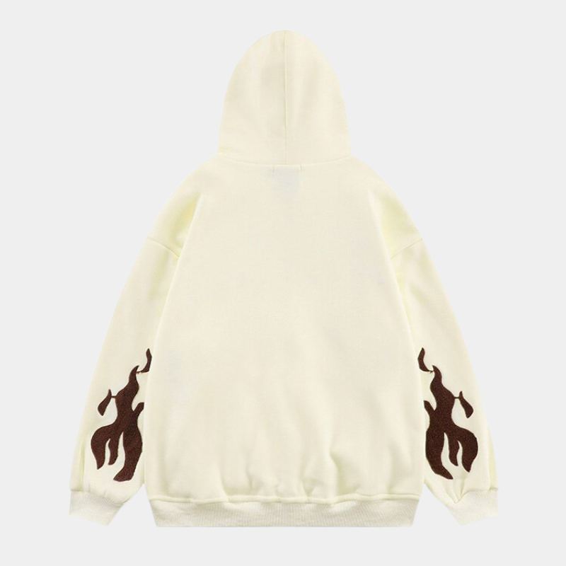 Sparks | Oversized Zipper Hoodie - OMYGOODS