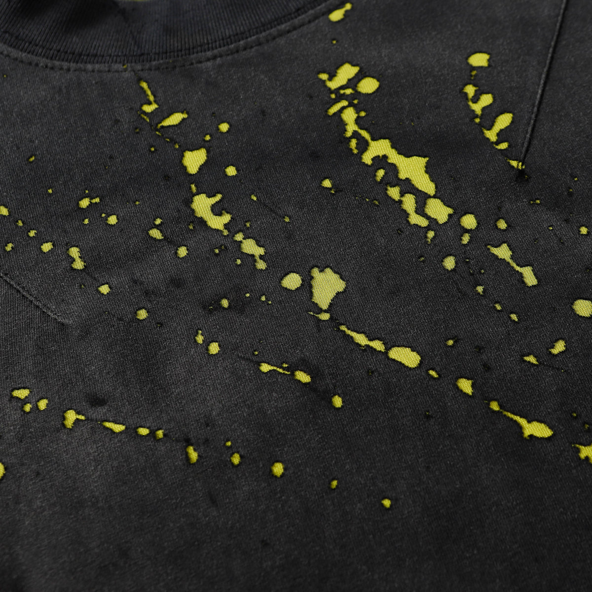 Splatter Graphic | Black T-Shirt - OMYGOODS