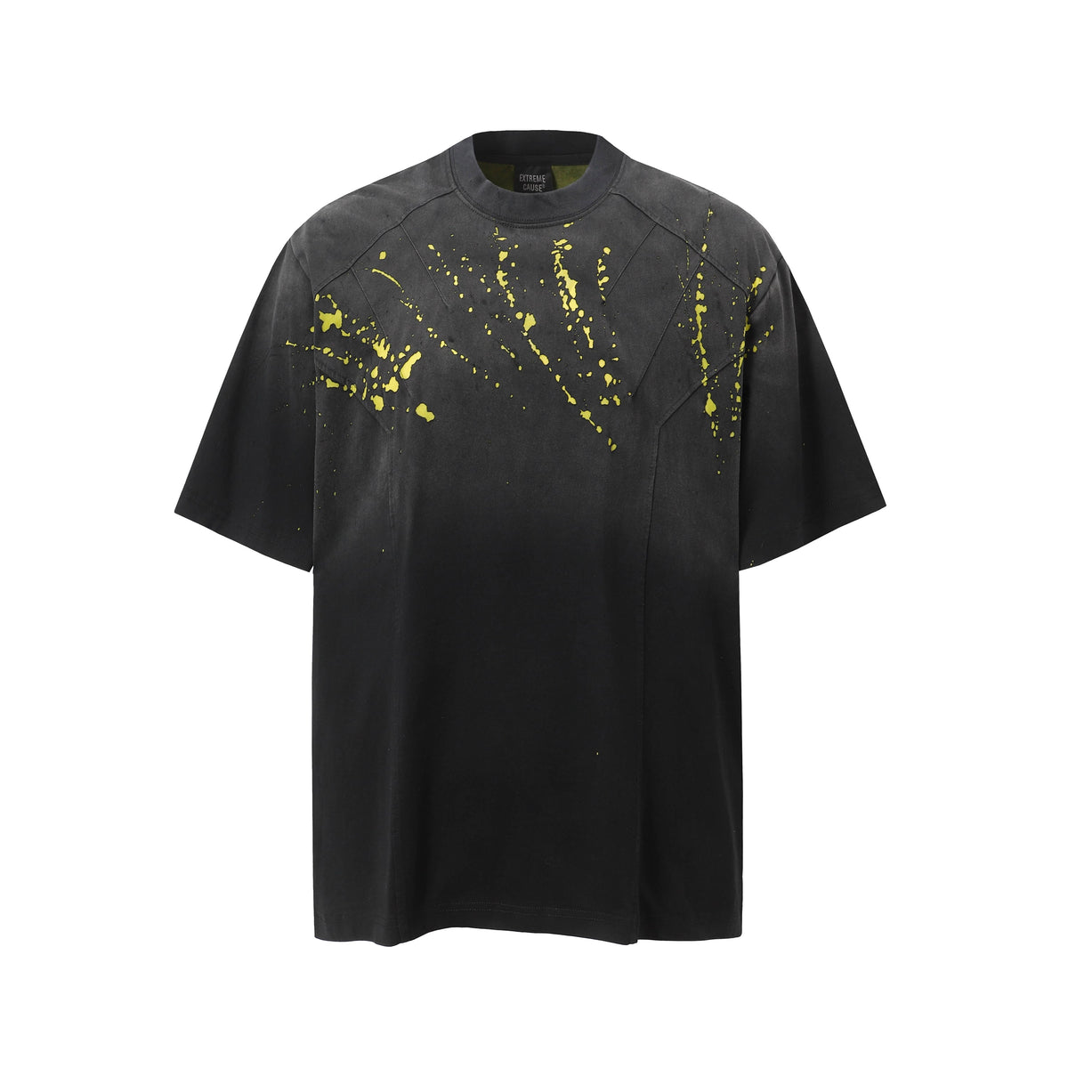 Splatter Graphic | Black T-Shirt - OMYGOODS