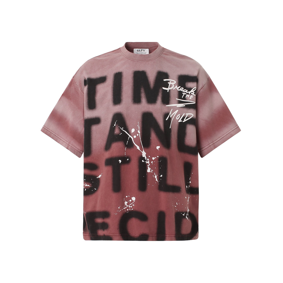 Spray Graphic Print | Oversized T-Shirt - OMYGOODS