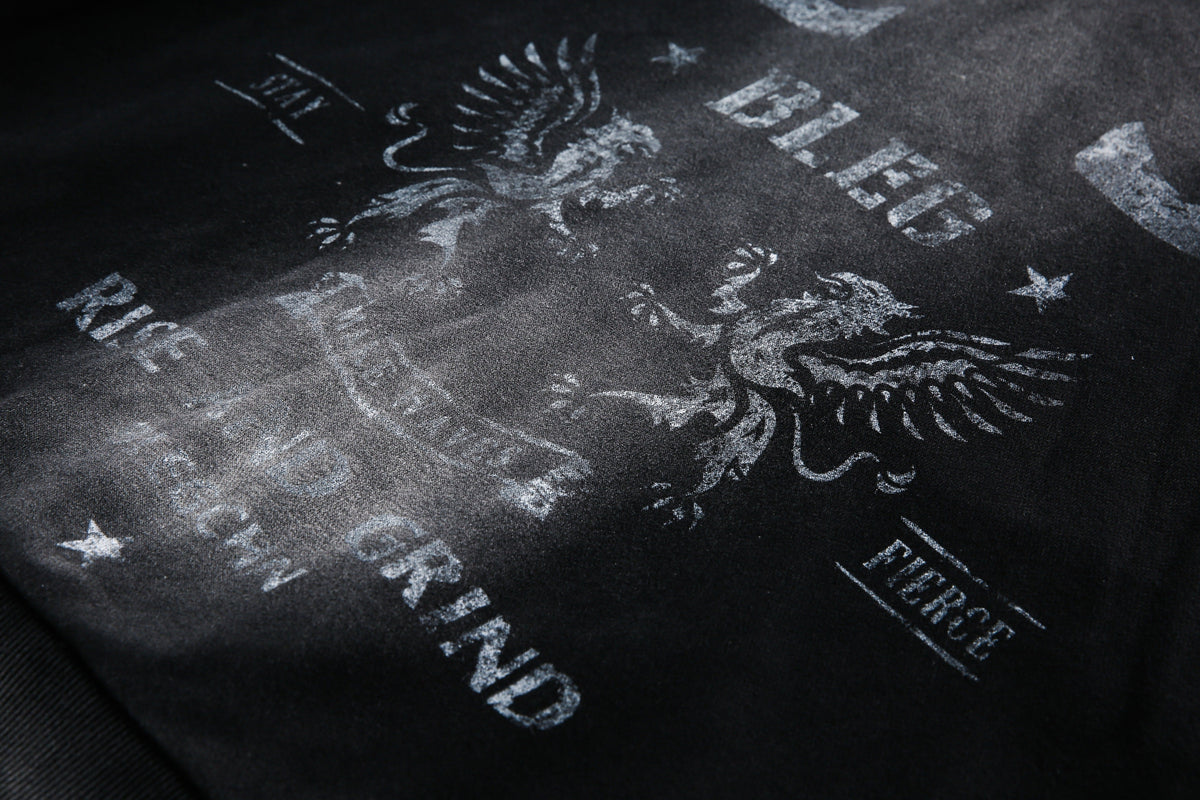 Spray Paint Print | Zip Up Hoodie - OMYGOODS