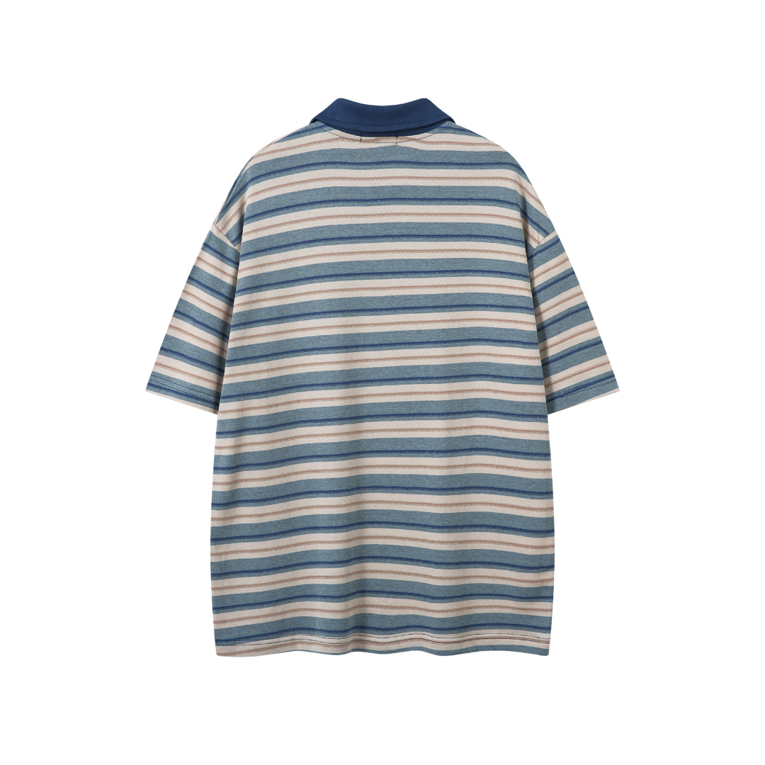 Keep Hope Stripe Polo T-shirt