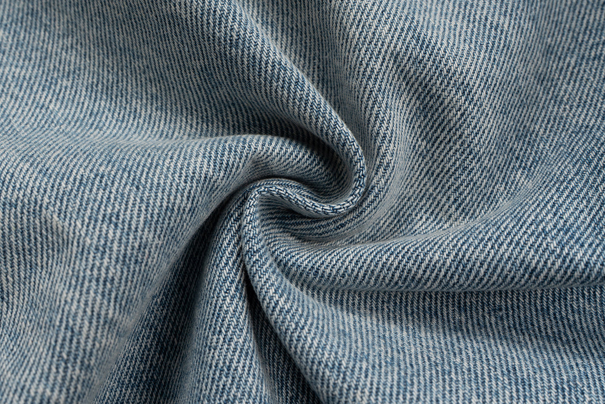 Stacked Washed Blue | Wide Jeans - OMYGOODS