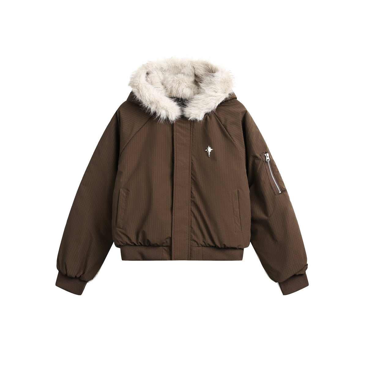 Star Rivets| Padded Bomber Jacket - OMYGOODS