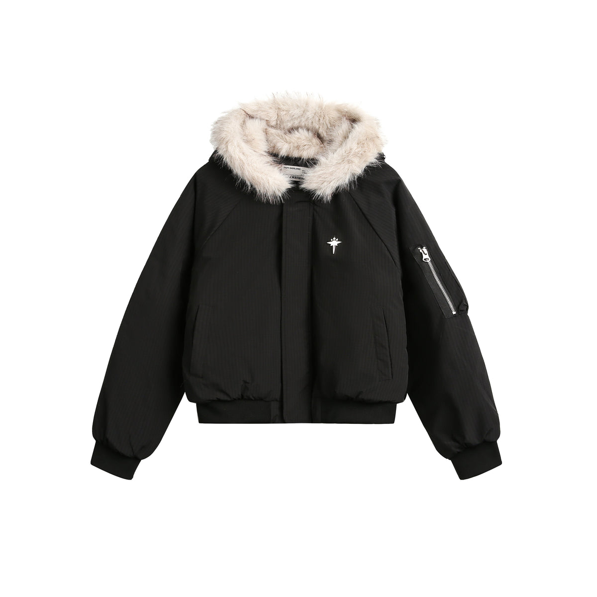 Star Rivets| Padded Bomber Jacket - OMYGOODS