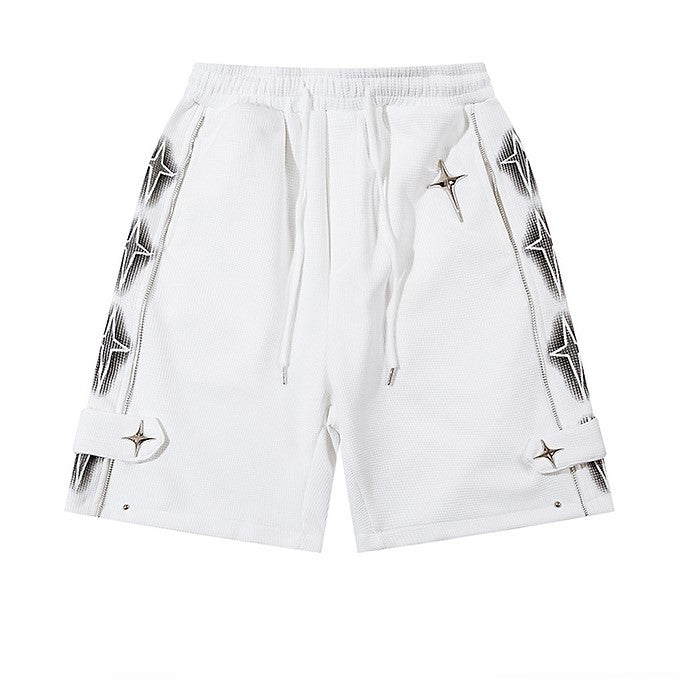 Star | Zip Up Shorts - OMYGOODS