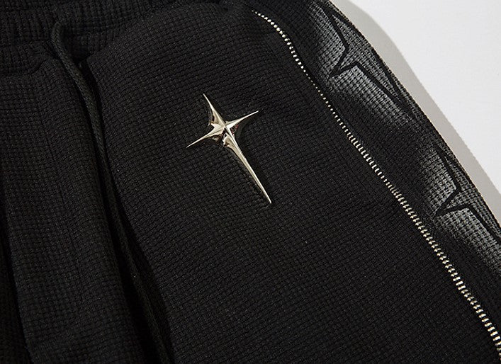 Star | Zip Up Shorts - OMYGOODS