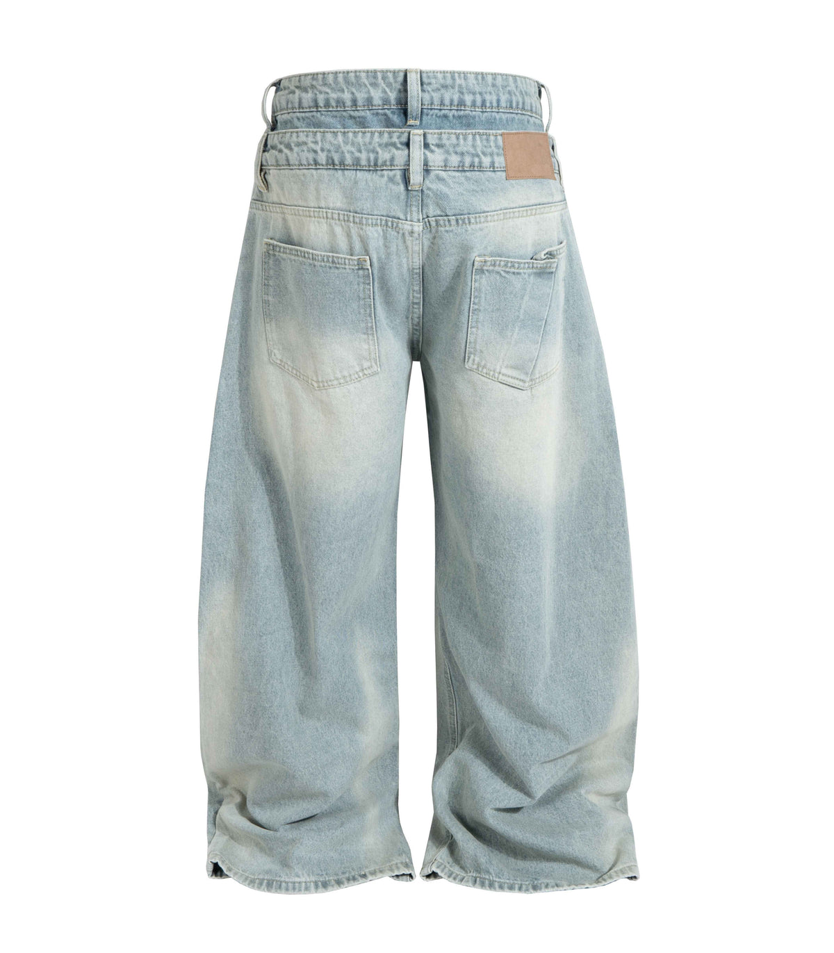 STONE DOUBLE DENIM