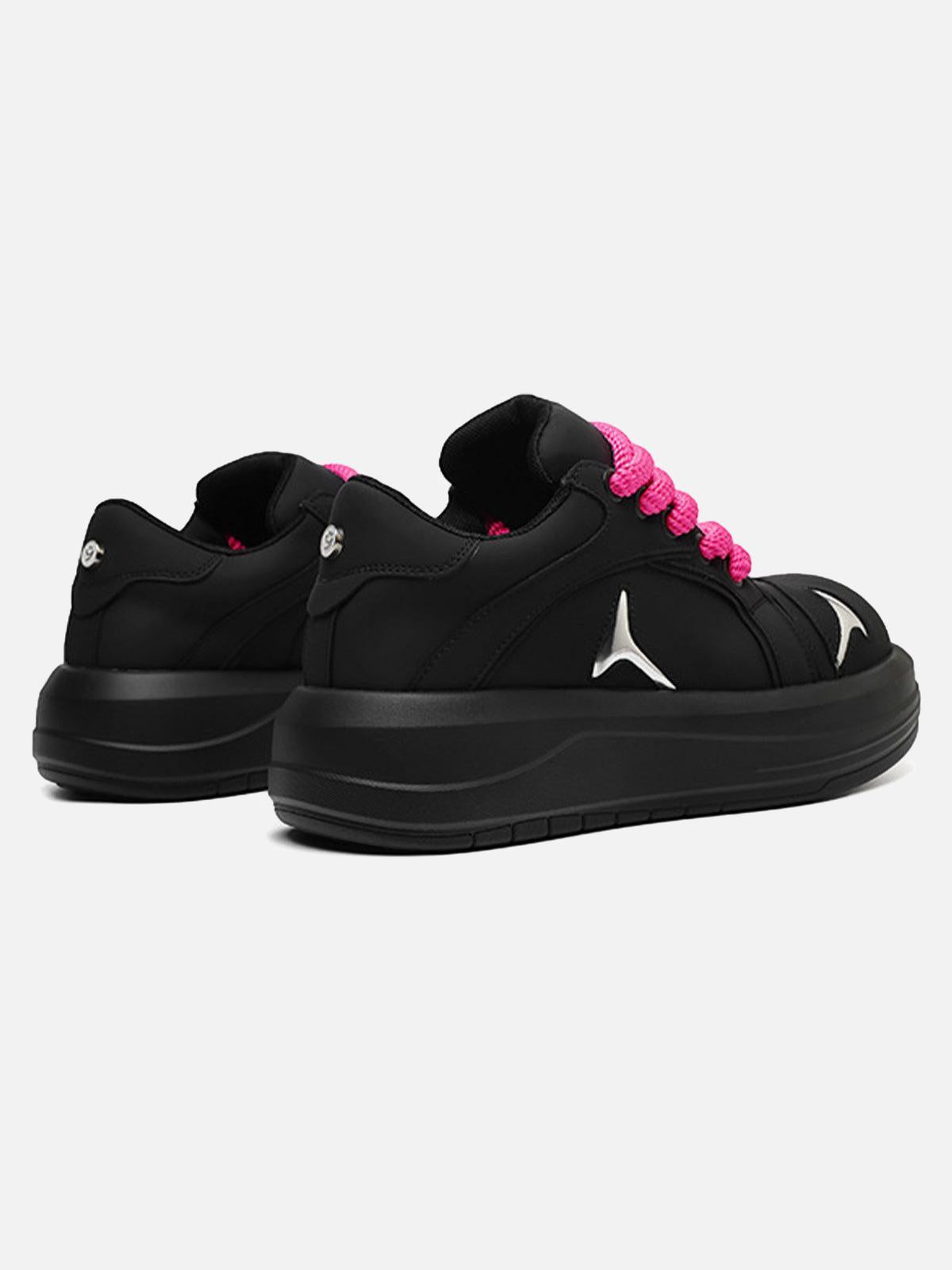 Omygoods Street Deconstructed Split Whisker Sneakers