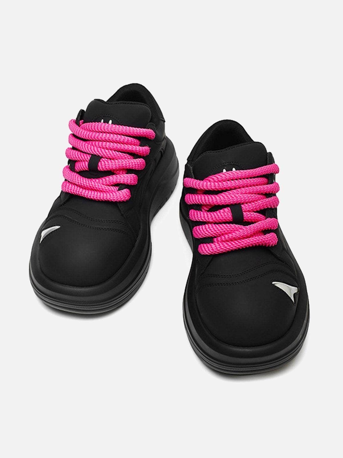 Omygoods Street Deconstructed Split Whisker Sneakers
