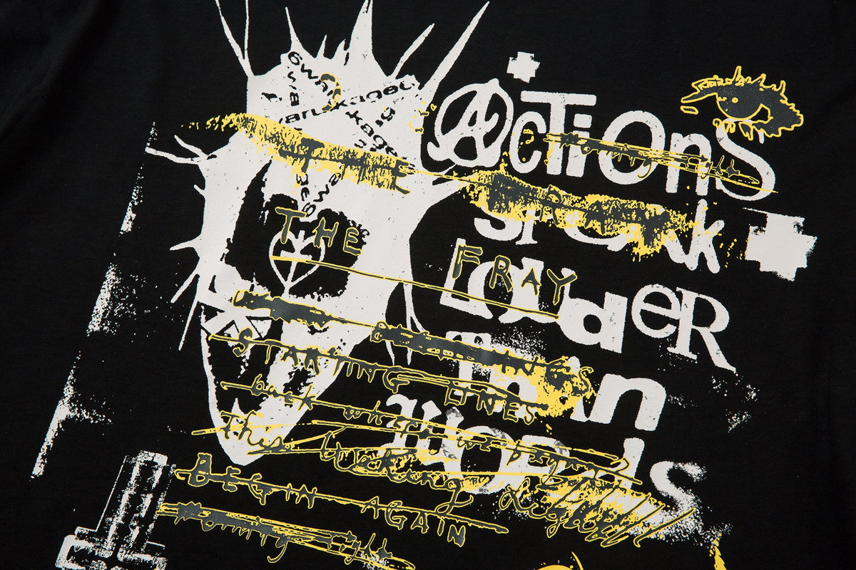 Street Graffiti Style | Layered Sweatshirt - OMYGOODS