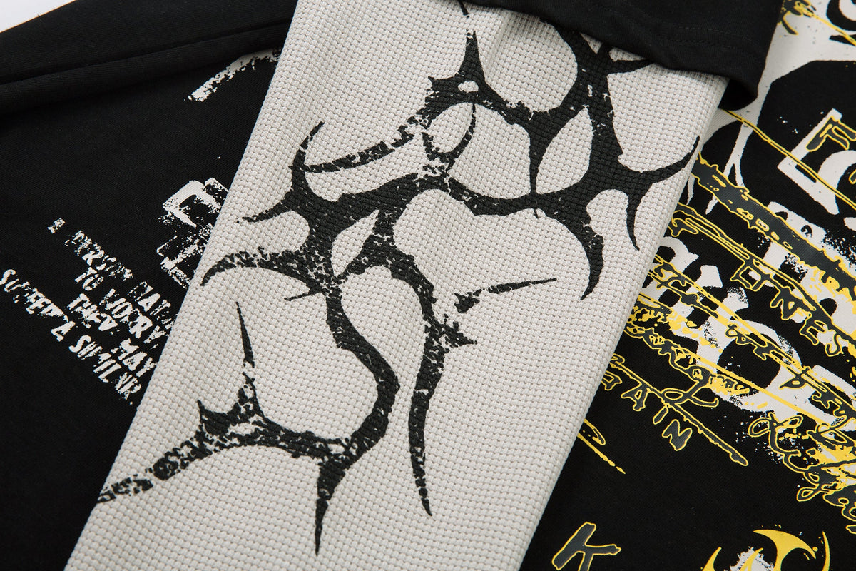 Street Graffiti Style | Layered Sweatshirt - OMYGOODS