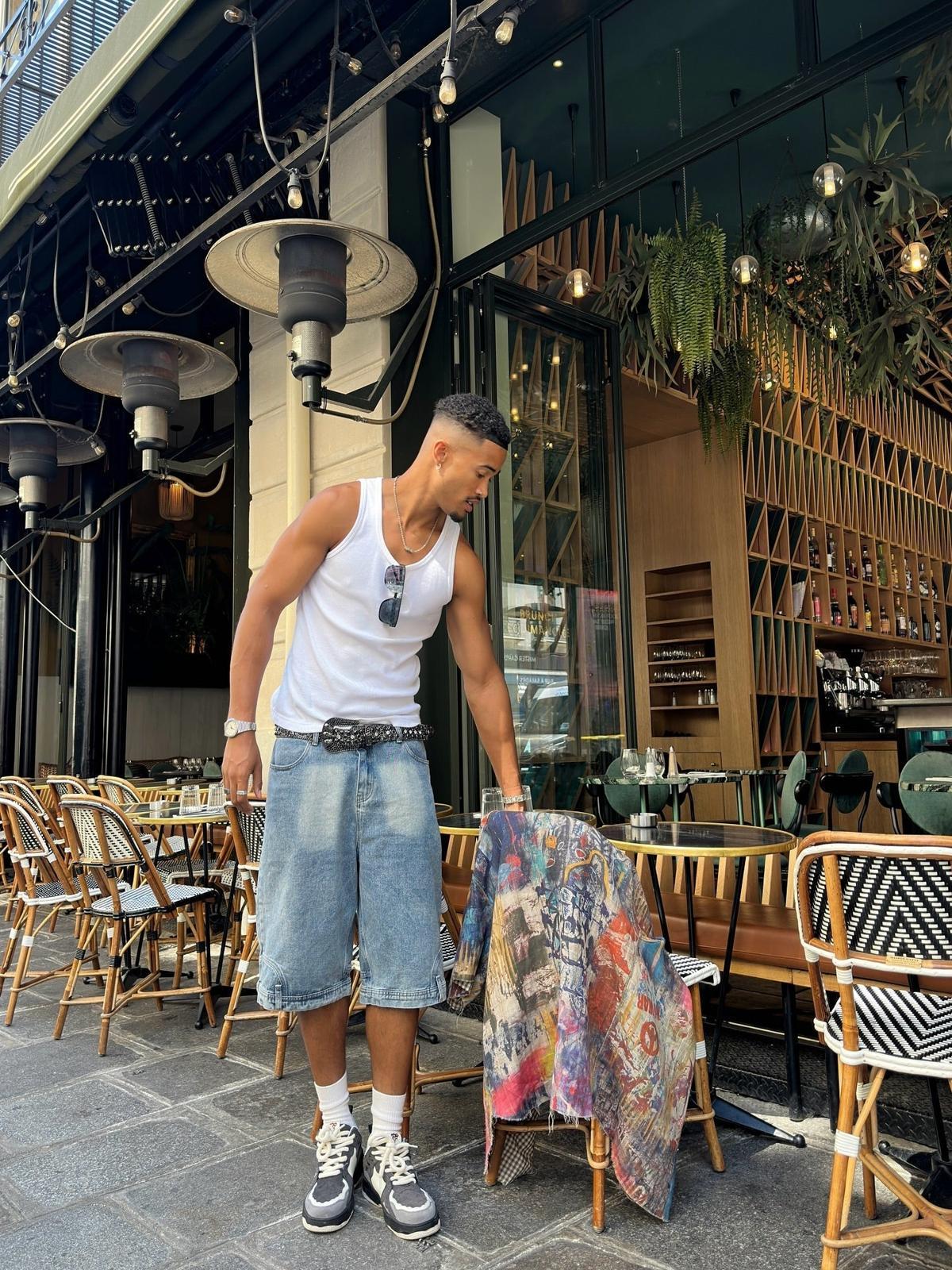 Omygoods Street Reversible Short-Sleeved Shirt