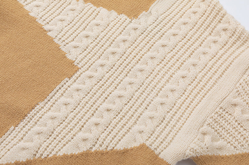 Street Starburst | High Street Patchwork Oversized Jumper - OMYGOODS