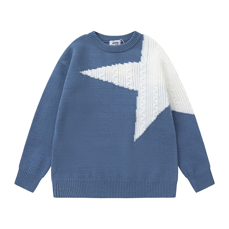 Street Starburst | High Street Patchwork Oversized Jumper - OMYGOODS