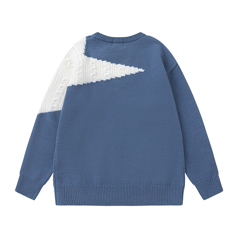 Street Starburst | High Street Patchwork Oversized Jumper - OMYGOODS