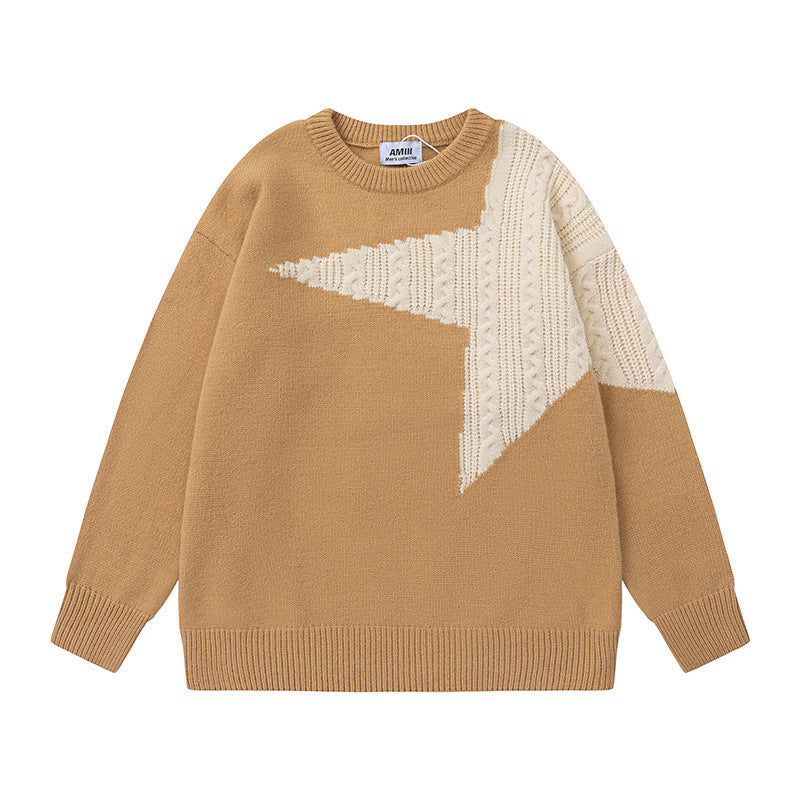 Street Starburst | High Street Patchwork Oversized Jumper - OMYGOODS
