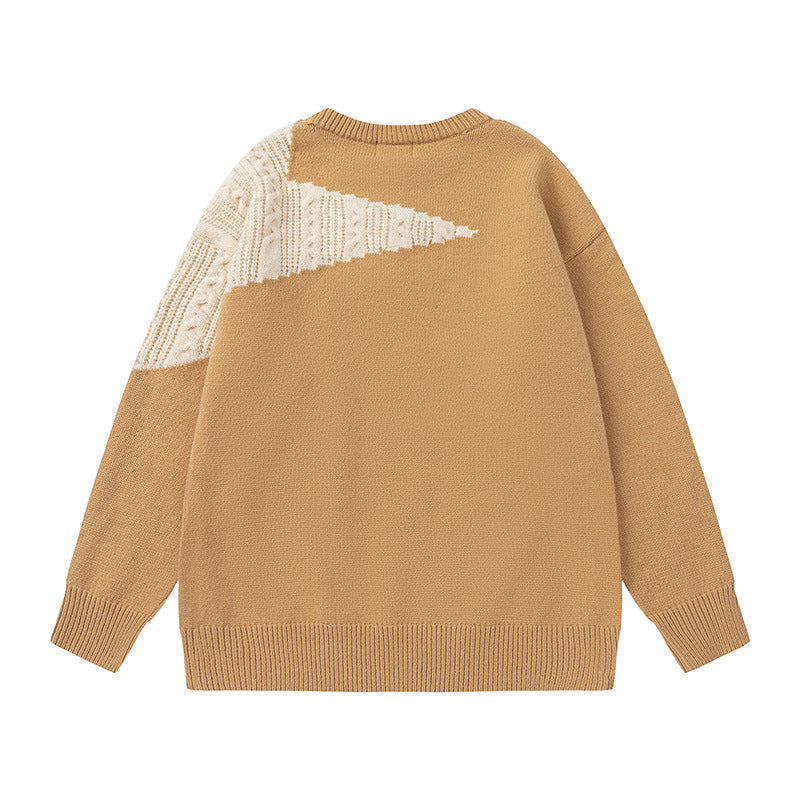 Street Starburst | High Street Patchwork Oversized Jumper - OMYGOODS