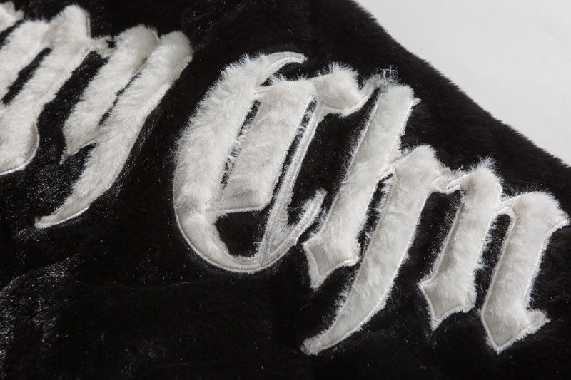 Streetwear Outerwear | Gothic Fleece Jacket - OMYGOODS