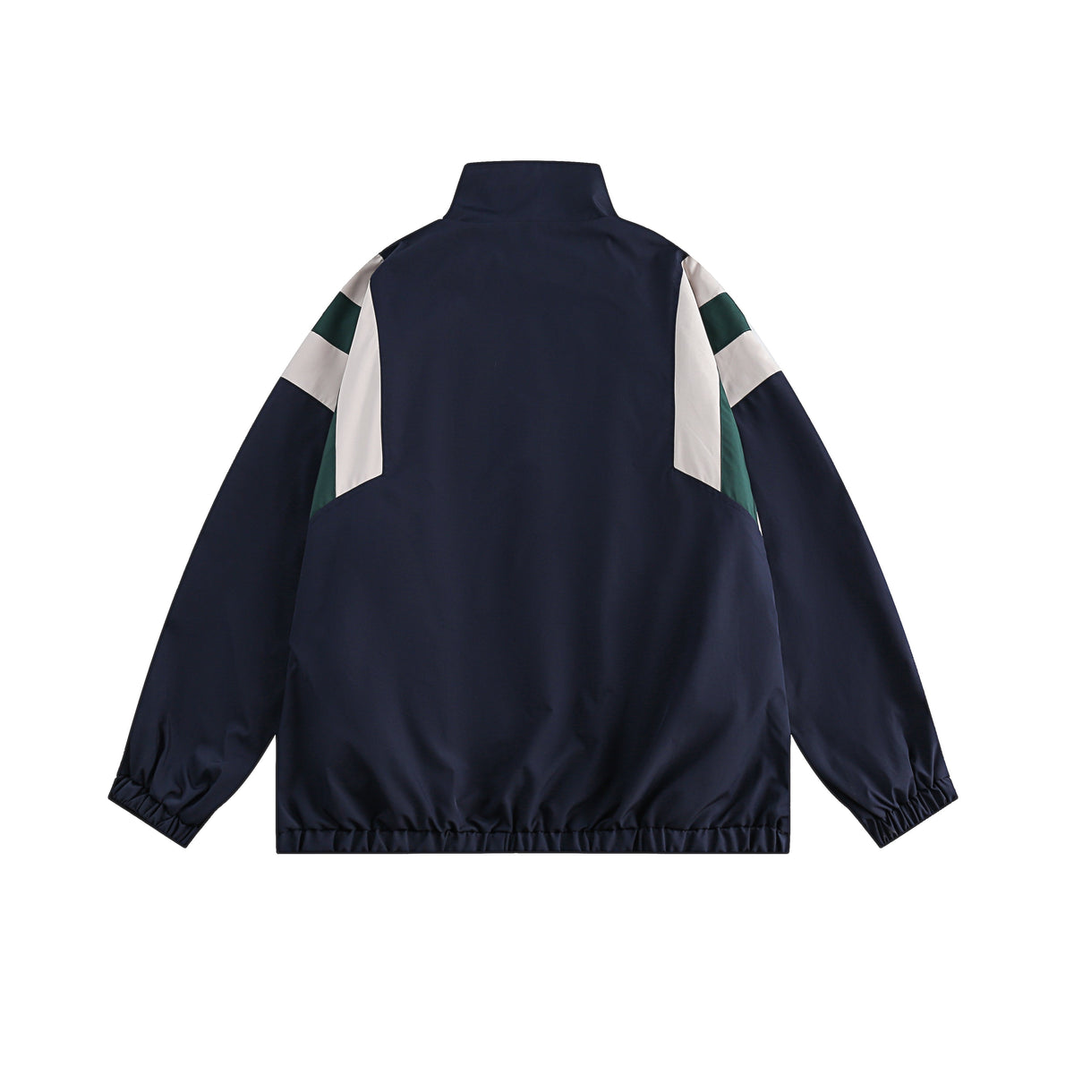 Stripe Flex | Striped Windbreaker Track Jacket - OMYGOODS