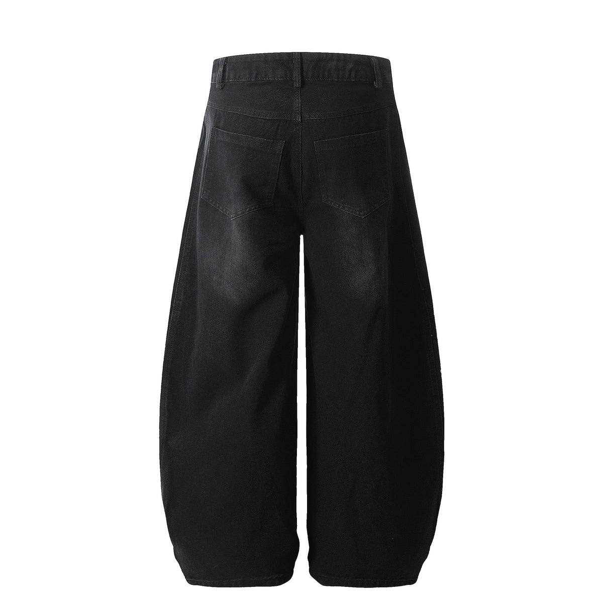 Striped Stitching | Washed Barrel Jeans for Effortless Style - OMYGOODS