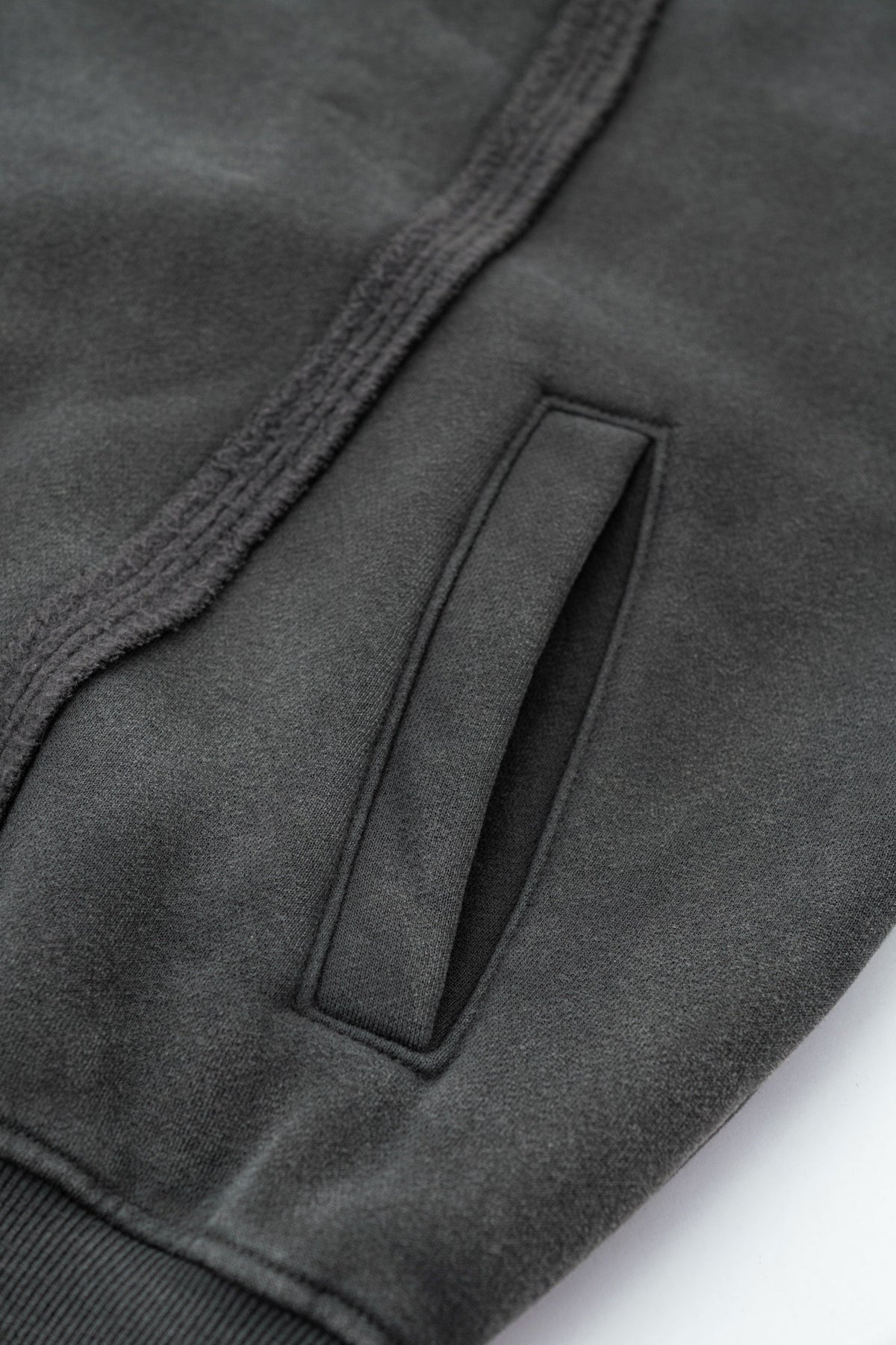 Structured Panel | Baggy Zip-Up Hoodie - OMYGOODS