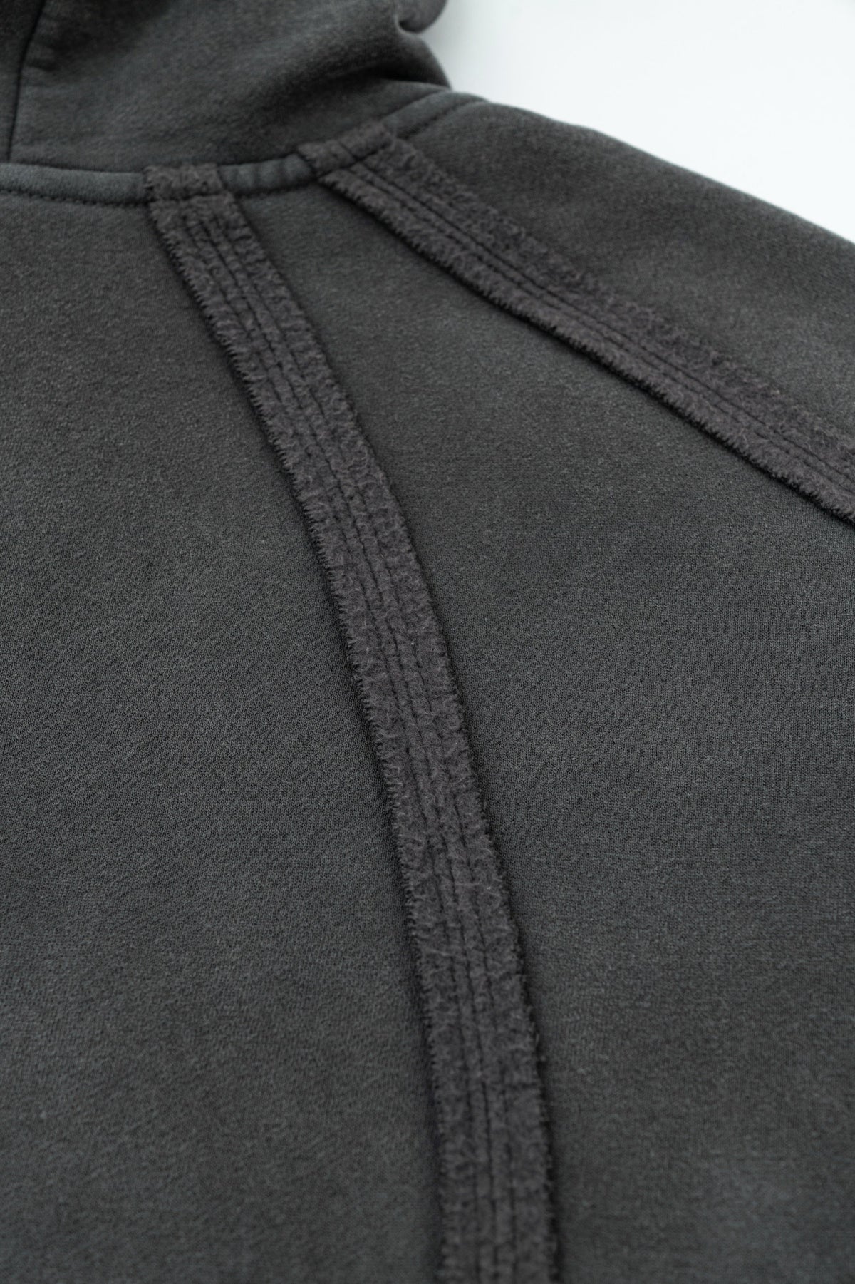 Structured Panel | Baggy Zip-Up Hoodie - OMYGOODS