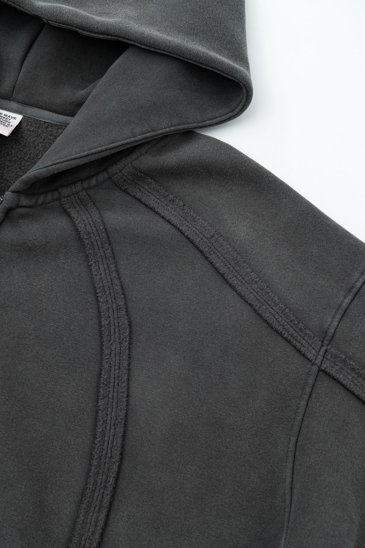 Structured Panel | Baggy Zip-Up Hoodie - OMYGOODS