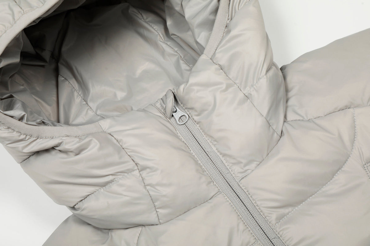 Structured Quilted | Hooded Puffer Jacket - OMYGOODS
