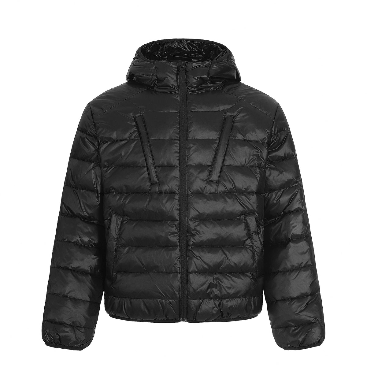 Structured Quilted | Hooded Puffer Jacket - OMYGOODS