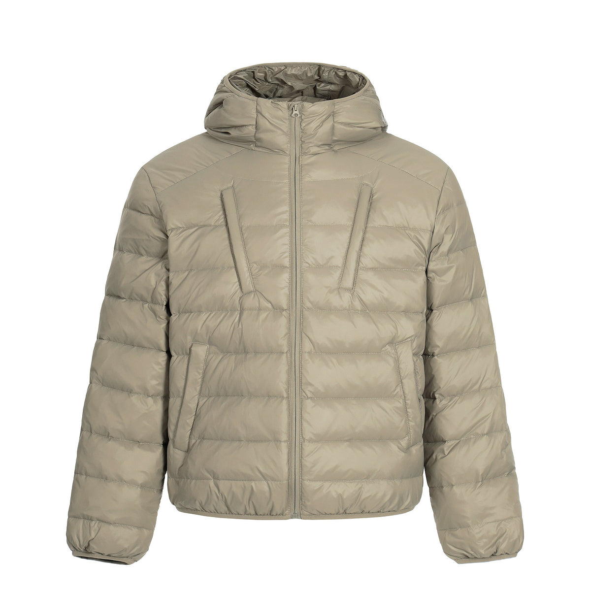 Structured Quilted | Hooded Puffer Jacket - OMYGOODS