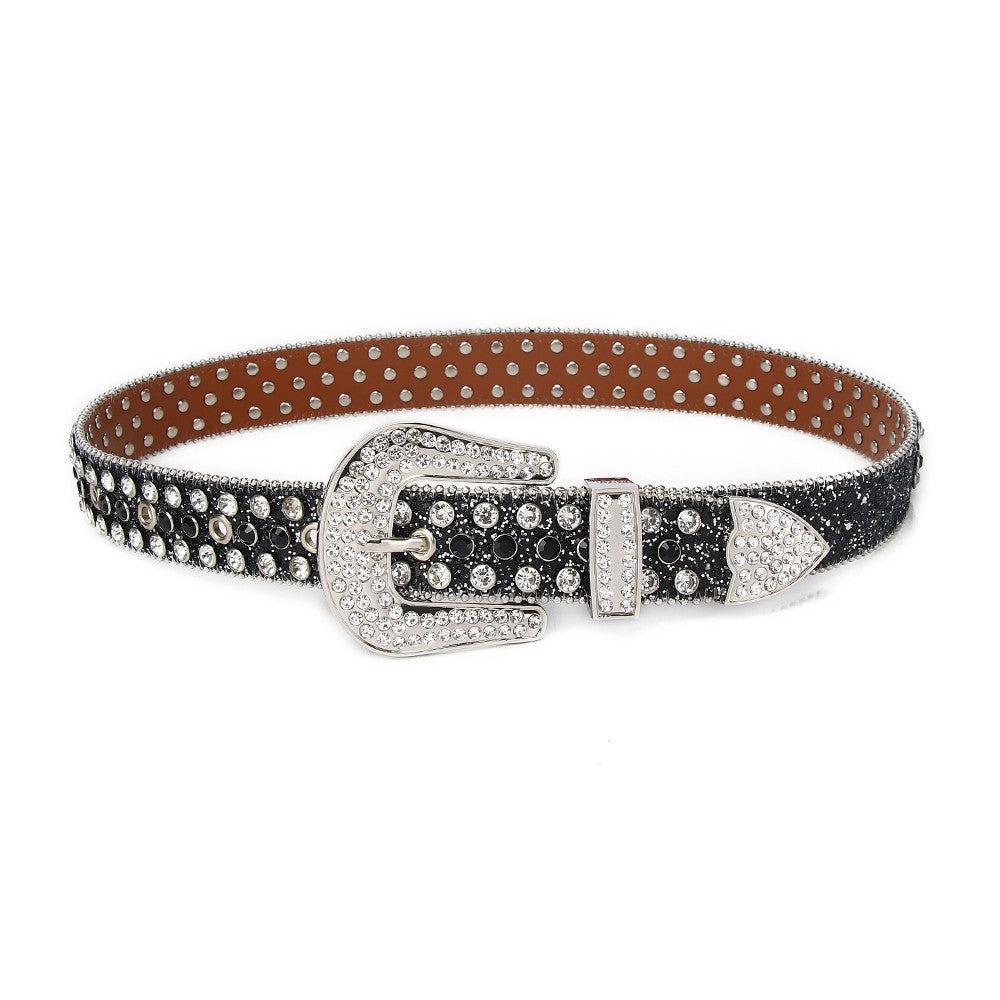 Studded | Rhinestone Belt - OMYGOODS