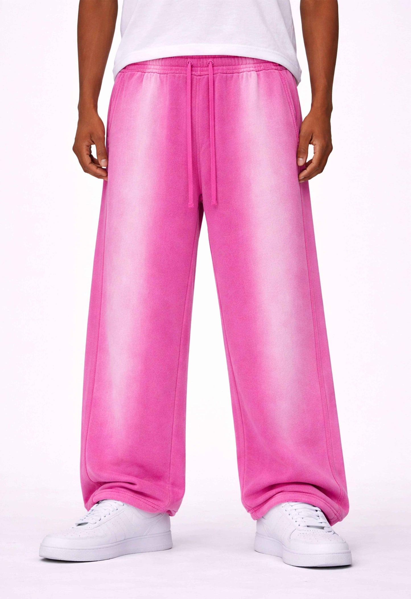 PINK SUNFADE SWEATPANTS