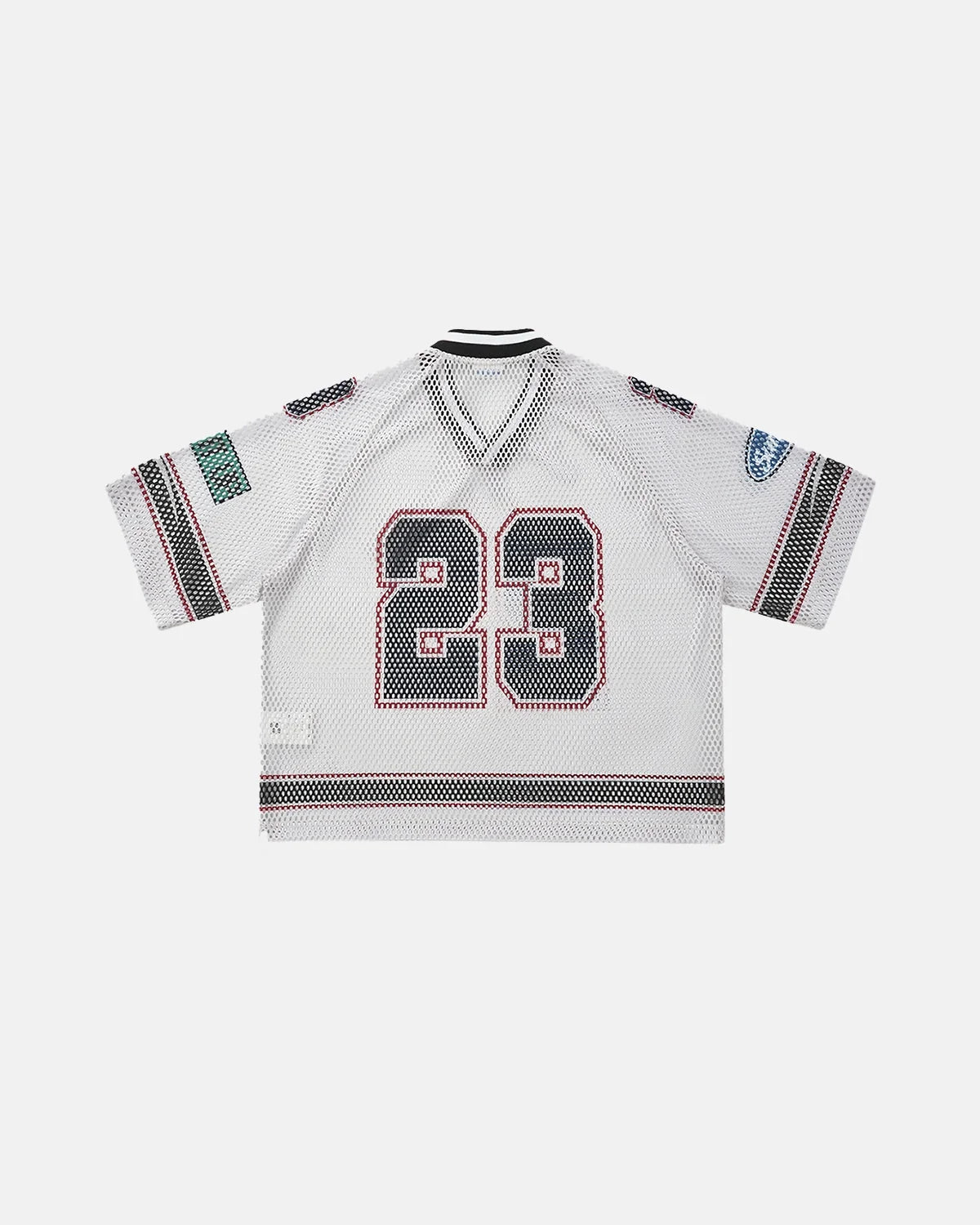 Omygoods 23 Jersey Mesh Print Tee
