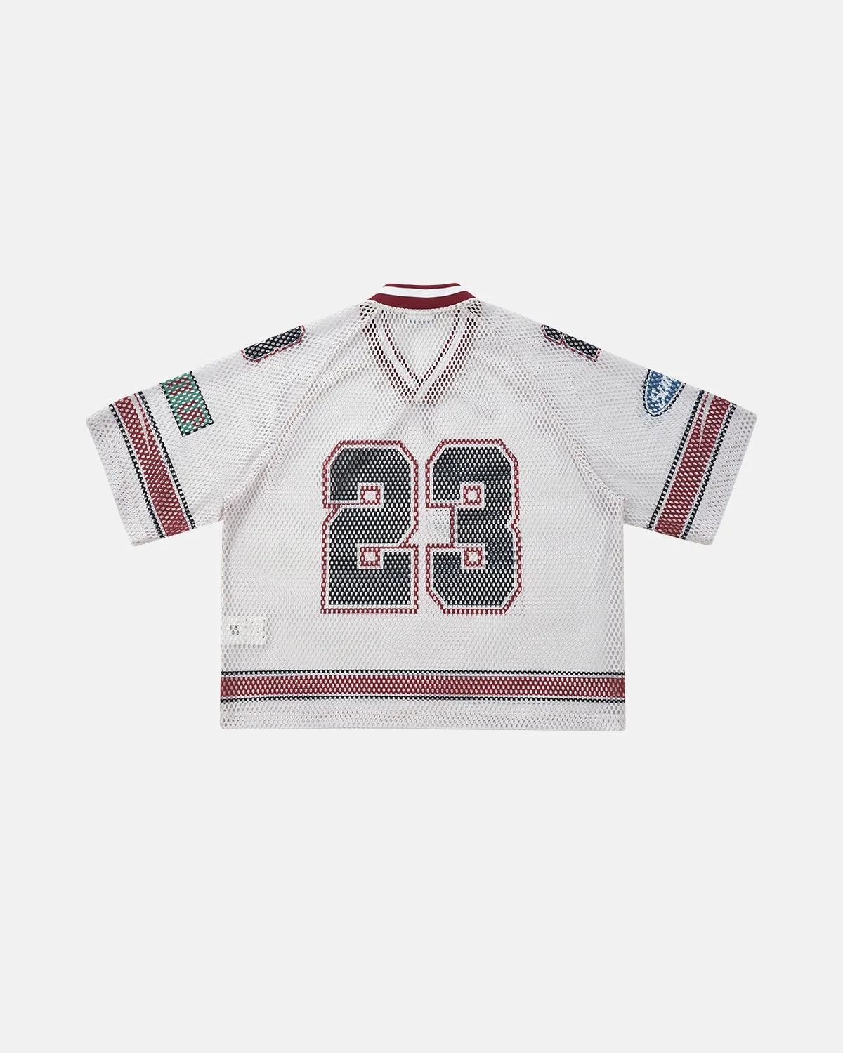 Omygoods 23 Jersey Mesh Print Tee