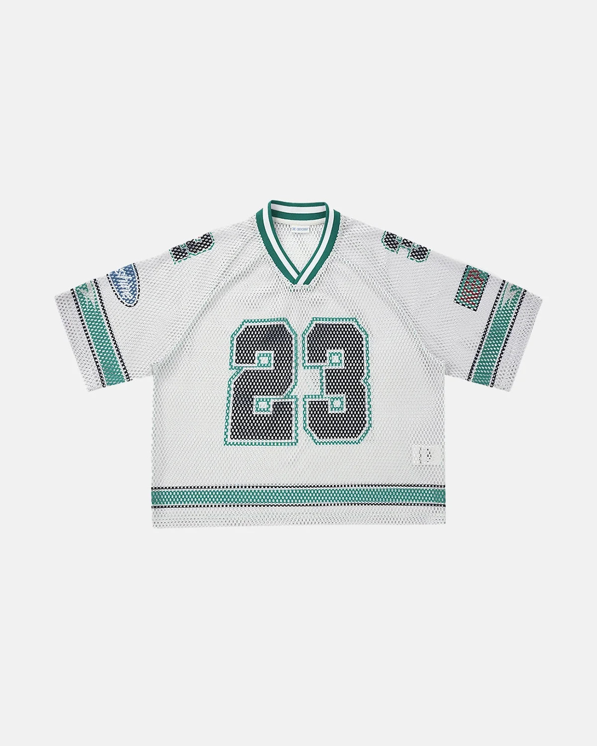 Omygoods 23 Jersey Mesh Print Tee