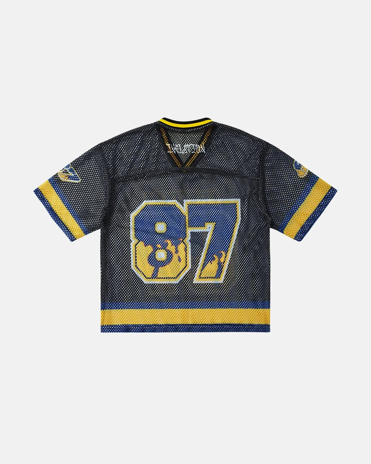 Omygoods 87 Jersey Mesh Print Tee