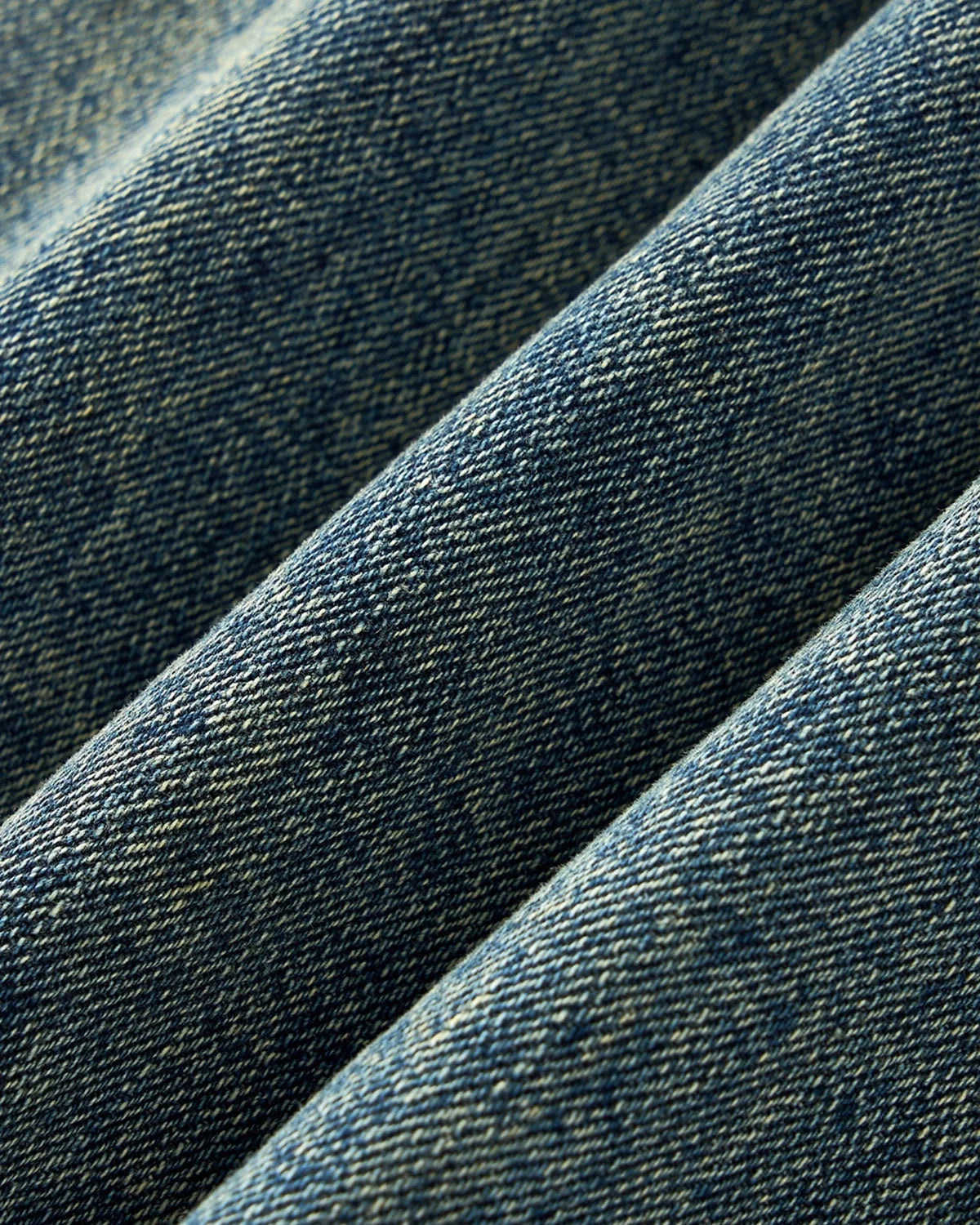 Omygoods Acid Wash Beaded Studded Flared Baggy Jeans