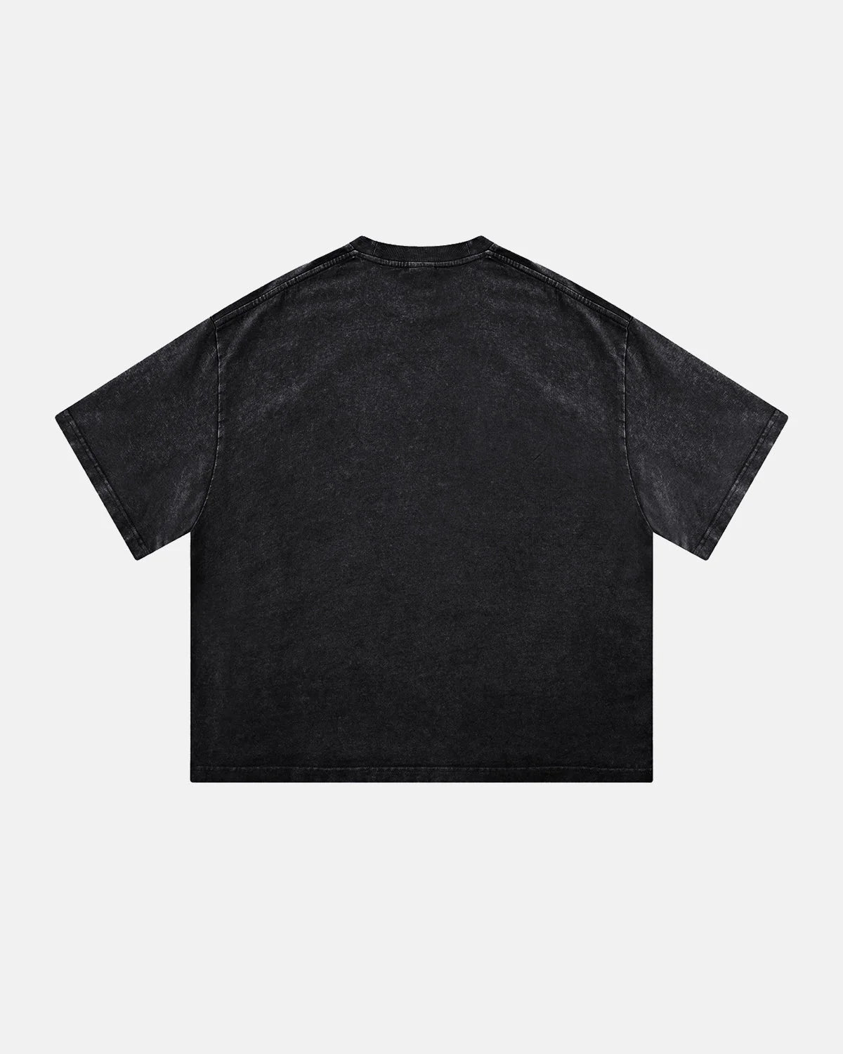 Omygoods Acid Wash Boxy Fit T-Shirt
