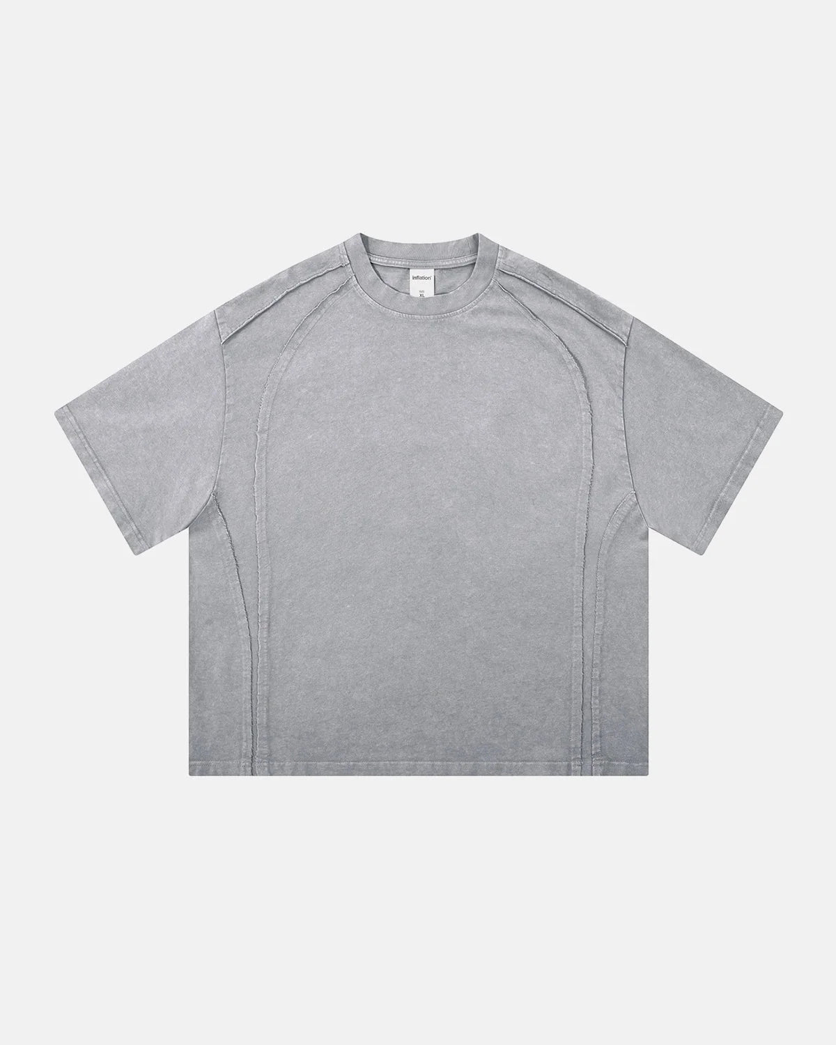 Omygoods Acid Wash Boxy Fit T-Shirt