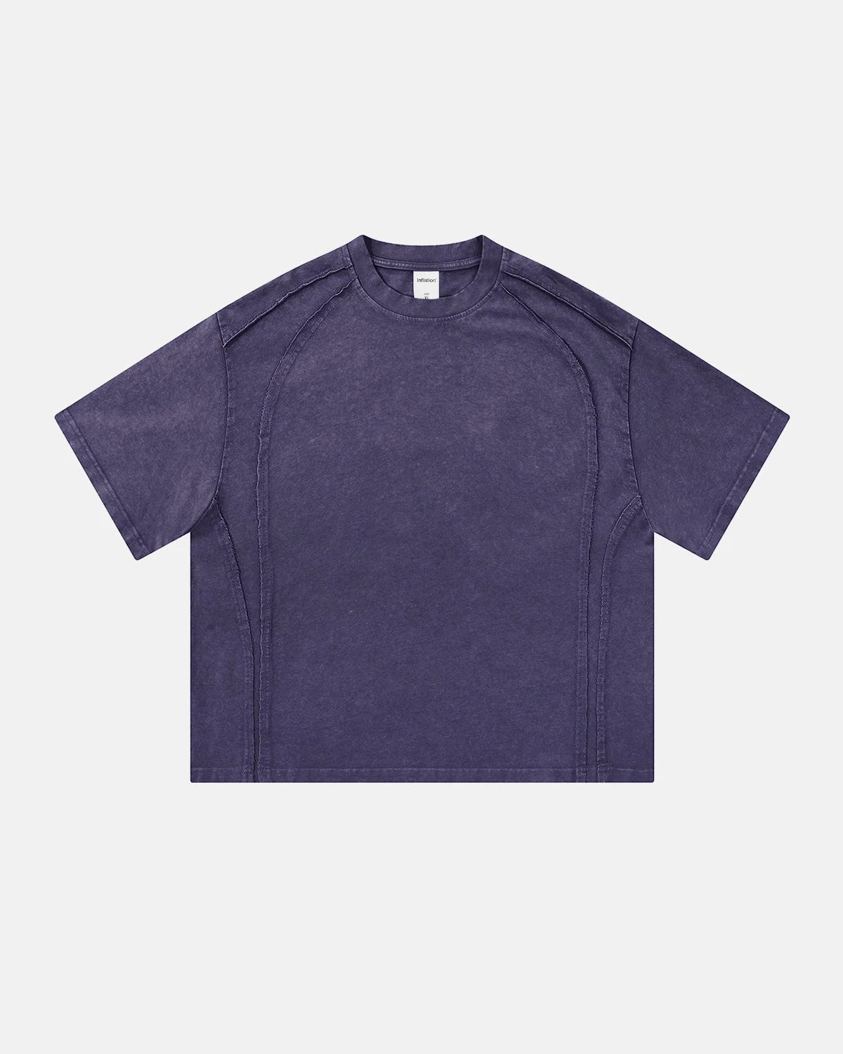 Omygoods Acid Wash Boxy Fit T-Shirt