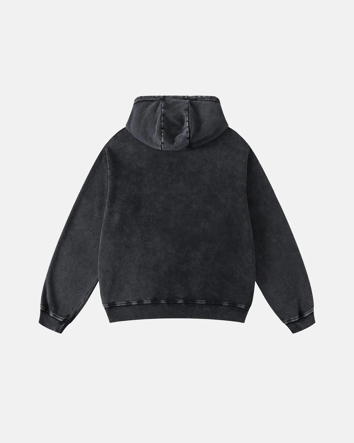 Omygoods Acid Washed French Terry Hoodie