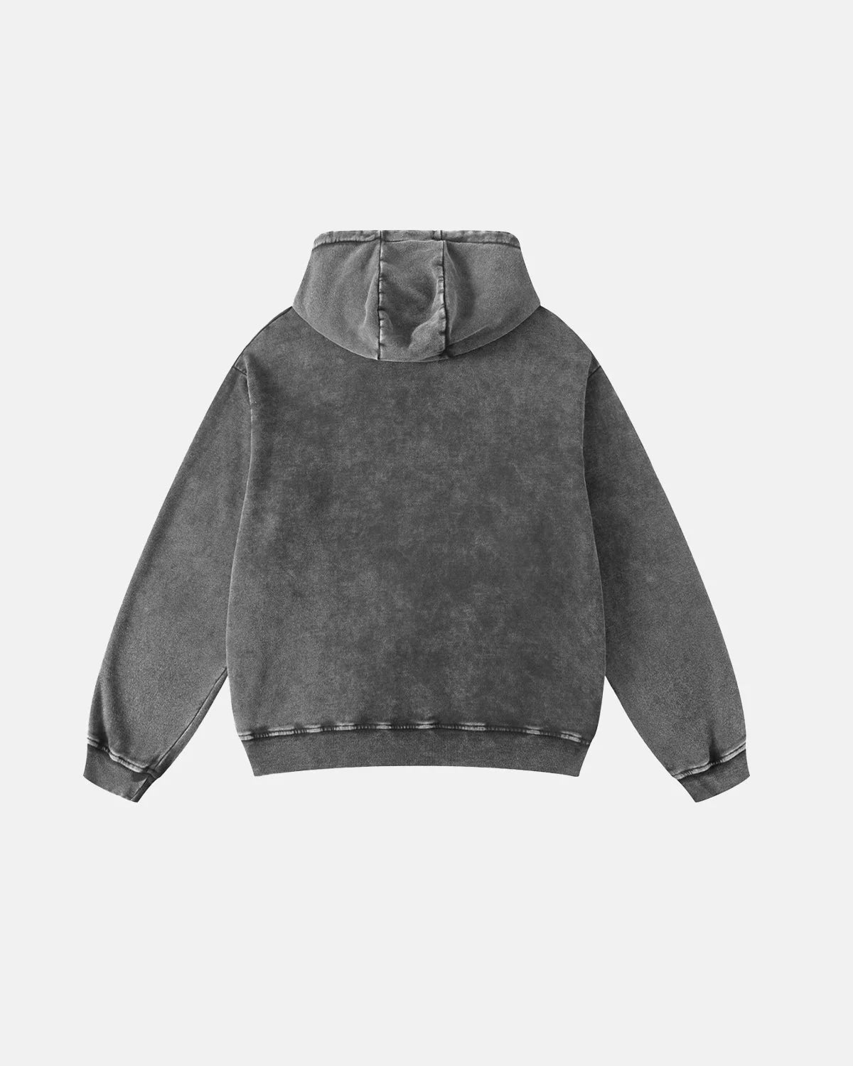 Omygoods Acid Washed French Terry Hoodie