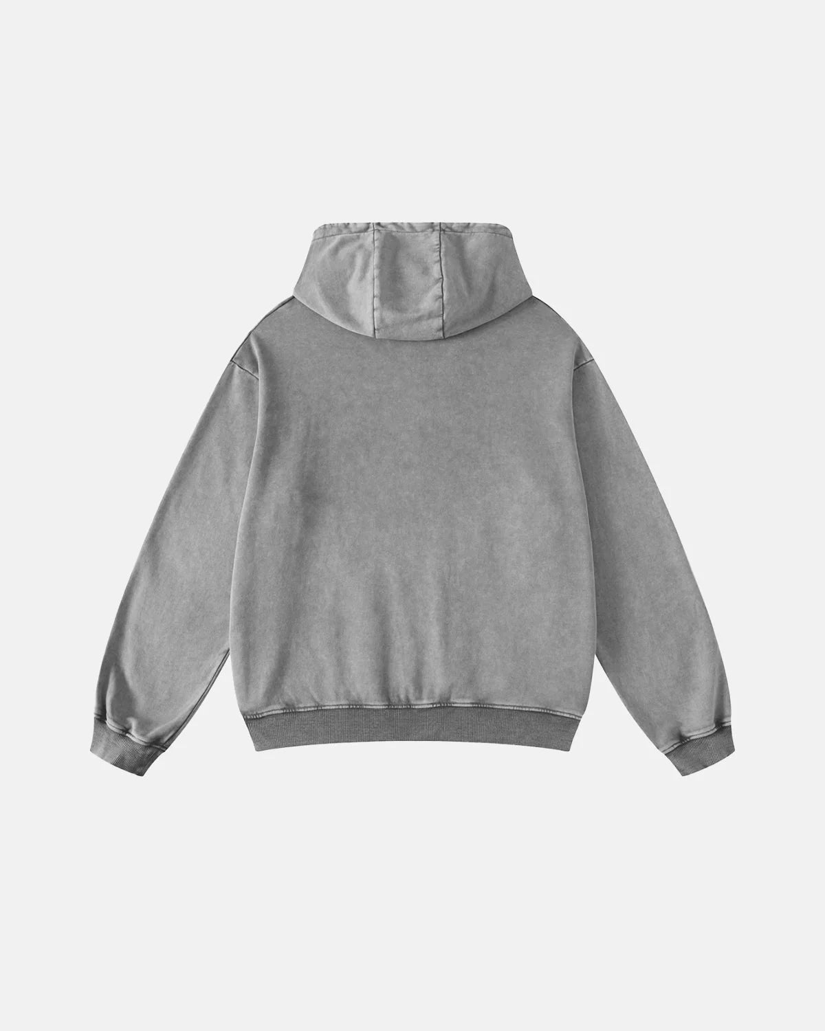 Omygoods Acid Washed French Terry Hoodie