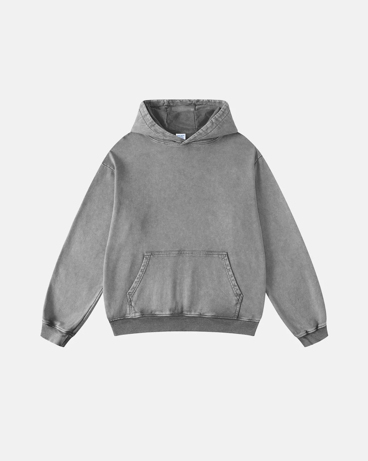 Omygoods Acid Washed French Terry Hoodie