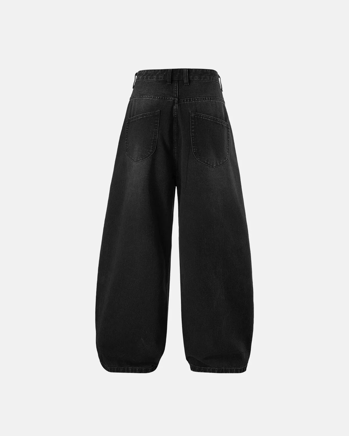 Omygoods Acid Washed Super Baggy Jeans